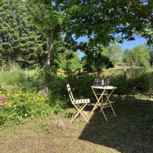 schaduwplekje - Au Bois d’Awenne vakantiehuis in rust en natuur in de Belgische Ardennen